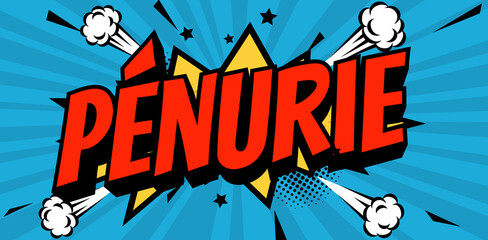 Obraz premium pénurie boom
