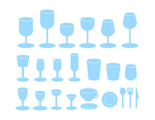 wine glass. Cheers material. Simple design.