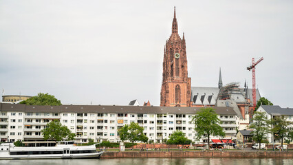 Fototapeta na wymiar Cityscape of Frankfurt downtown, Germany