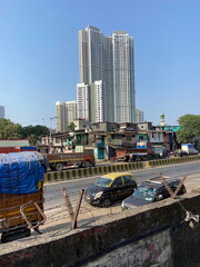 City skyline Mumbai, Maharashtra, India.