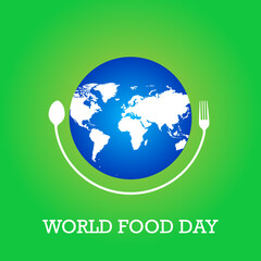 World Food Day Abstract vector Background