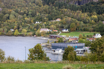 small village by the sea which is located on Fister Norway