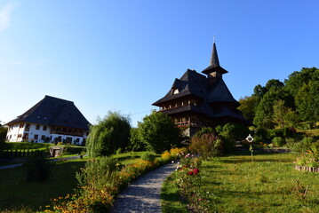 Fototapeta premium Barsana Orthodox Monastery from Maramures 79
