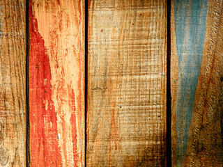 wooden texture. multicolored wood plank background