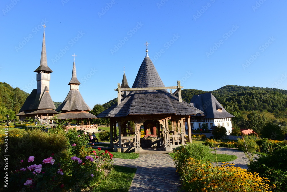 Wall mural barsana orthodox monastery from maramures 48