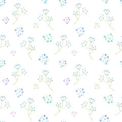 seamless watercolour pattern for kids