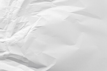 White paper texture background with copy space for text