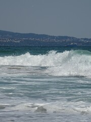 Nice summer view from Varna in Bulgaria 