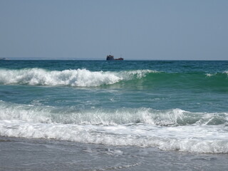 Nice summer view from Varna in Bulgaria 