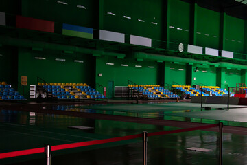 Large batminton court