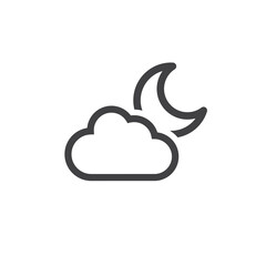 Weather Icon Design Vector Template