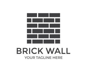 Brick wall, Stone texture, brick background texture logo design. Texture for poster, fabric, background and different print production vector design and illustration.

