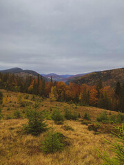 autumn in the mountains