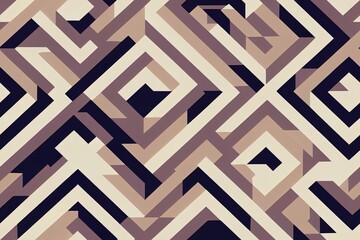 2d seamless pattern. Modern stylish texture. Repeating geometric tiles with rhombuses