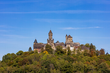 Braunfels Castle aka Schloss Braunfels, Braunfels, Hesse, Germany