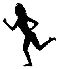 Fototapeta na wymiar fitness woman doing exercise