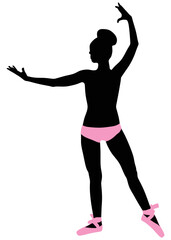 Young ballerina dancer © Filip