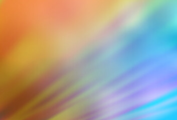 Light Blue, Yellow vector blurred and colored pattern.