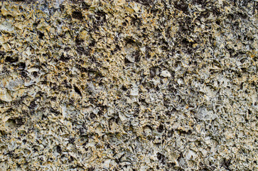 pattern gray color of modern style design decorative uneven cracked real stone wall surface
