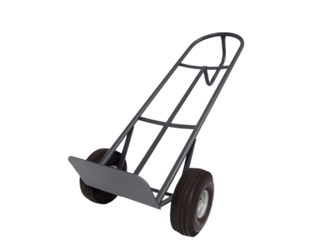 Empty moving dolly hand truck isolated.