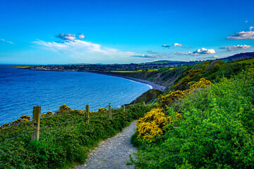 Obraz premium landscape with sky in Ireland