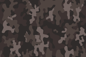 Full seamless burgundy camouflage texture skin pattern vector for military textile. Usable for Jacket Pants Shirt and Shorts. Army camo background for fabric print.