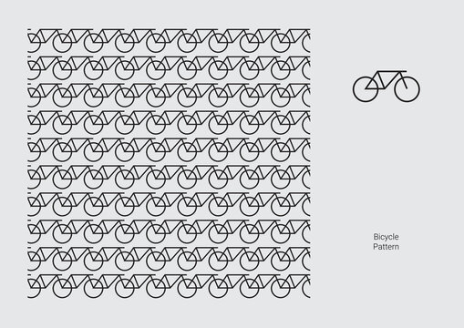 bicycle pattern