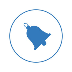 The temple worship bell icon | Circle version icon |