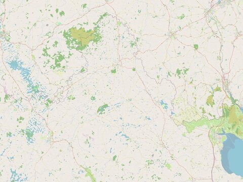 Monaghan, Ireland. OSM. No legend