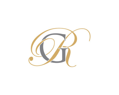 Letter G and R Logo Icon 001