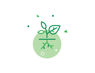 Plant Stroke Line Icon