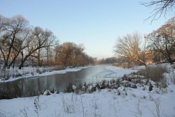 landscape with river