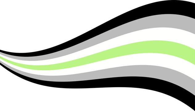 Agender Pride Wavy Flag Human rights