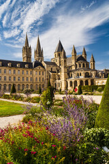 L'Abbaye-aux-Hommes, Caen, Normandy, france