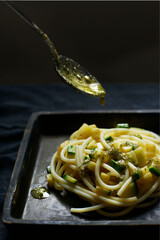 pasta with pesto
