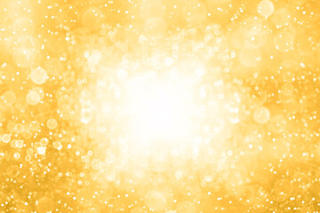 Fancy gold glitter 50 50th birthday wedding anniversary golden confetti background champagne...