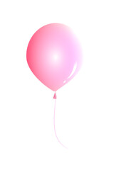  Pink balloons for decorating special occasions, new years, birthdays, weddings.
