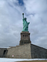 Fototapeta na wymiar Statue of Liberty, New-York - USA