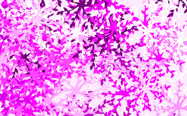 Naklejka na ściany i meble Light Purple vector texture with abstract forms.
