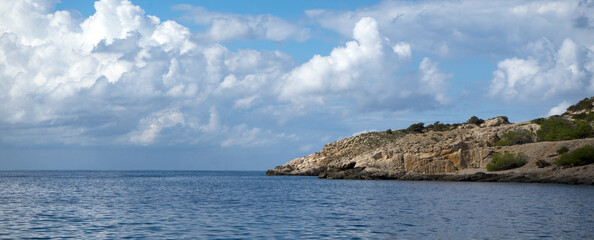 Fototapeta na wymiar Sea Landscape in Ibiza
