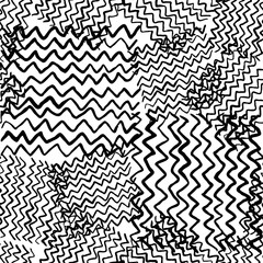 Striped seamless abstract pattern with different parallel and perpendicular lines for textile print, backdrop and background, fabric design, wallpaper, digital paper, wrapping deco.