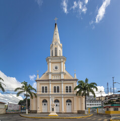 Fototapeta na wymiar church in the city of Teofilo Otoni, State of Minas Gerais, Brazil