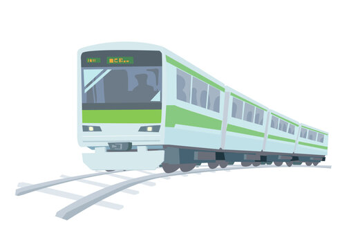 山手線のイラスト