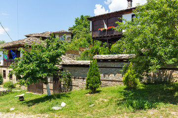 Fototapeta na wymiar Village of Leshten, Blagoevgrad Region, Bulgaria