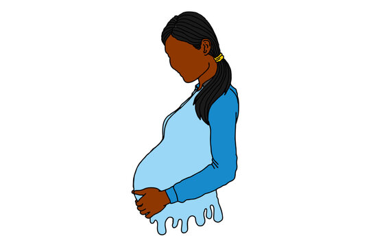 Pregnant Mother Vector