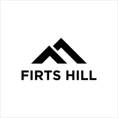 Letter F logo icon design template elements