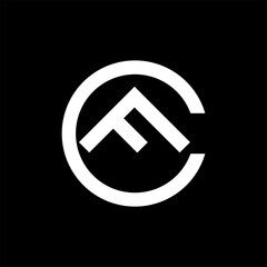 Letter F logo icon design template elements