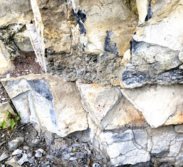 Grunge stones wall texture. Rock background.