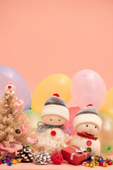 Celebrate christmas and happy new year.