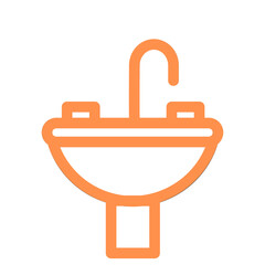 plumbing restroom outline icon
